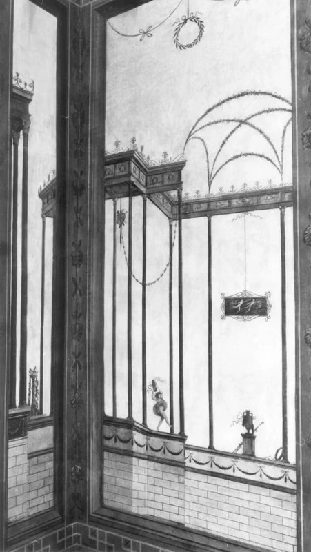 Decorazione, complesso decorativo di Giani Felice, Coccetti Liborio - Palazzo Chigi, Roma